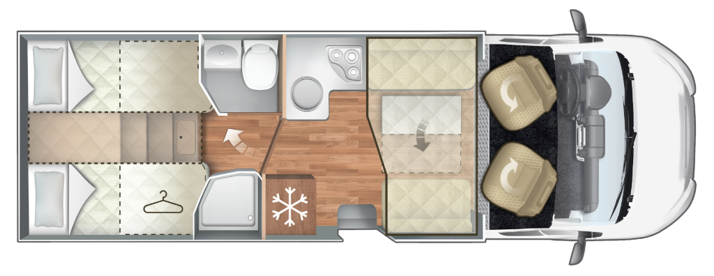 Bild 2: Wohnmobil mieten in Untersteinbach / Rauhenebrach