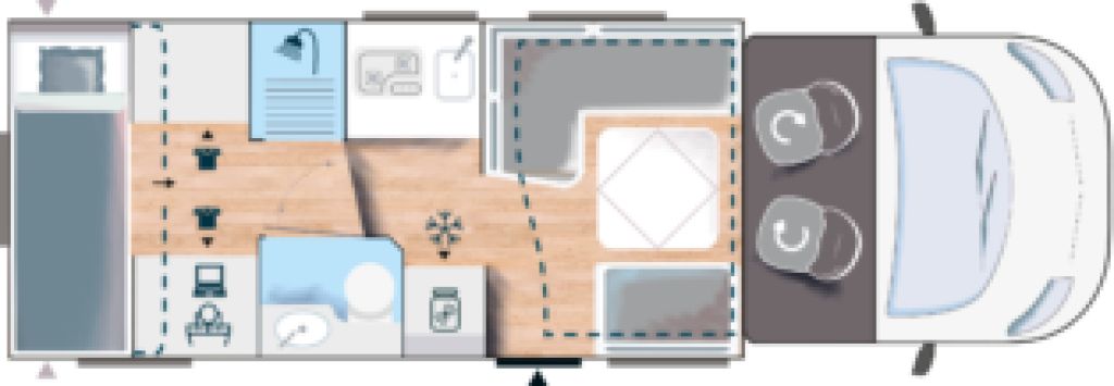 Bild 1: Challenger Teilintegriert 384 Etape Edition