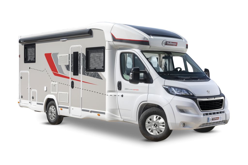 Bild 1: Challenger Teilintegriert 384 ETAPE EDITION