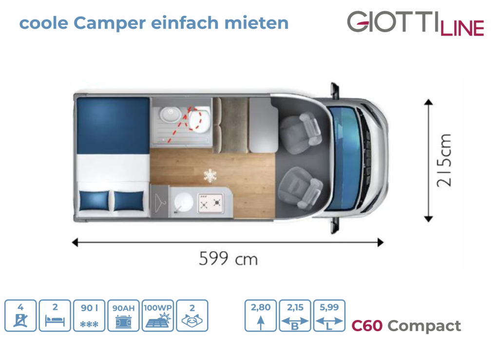 Bild 2: Wohnmobil mieten in Hamburg