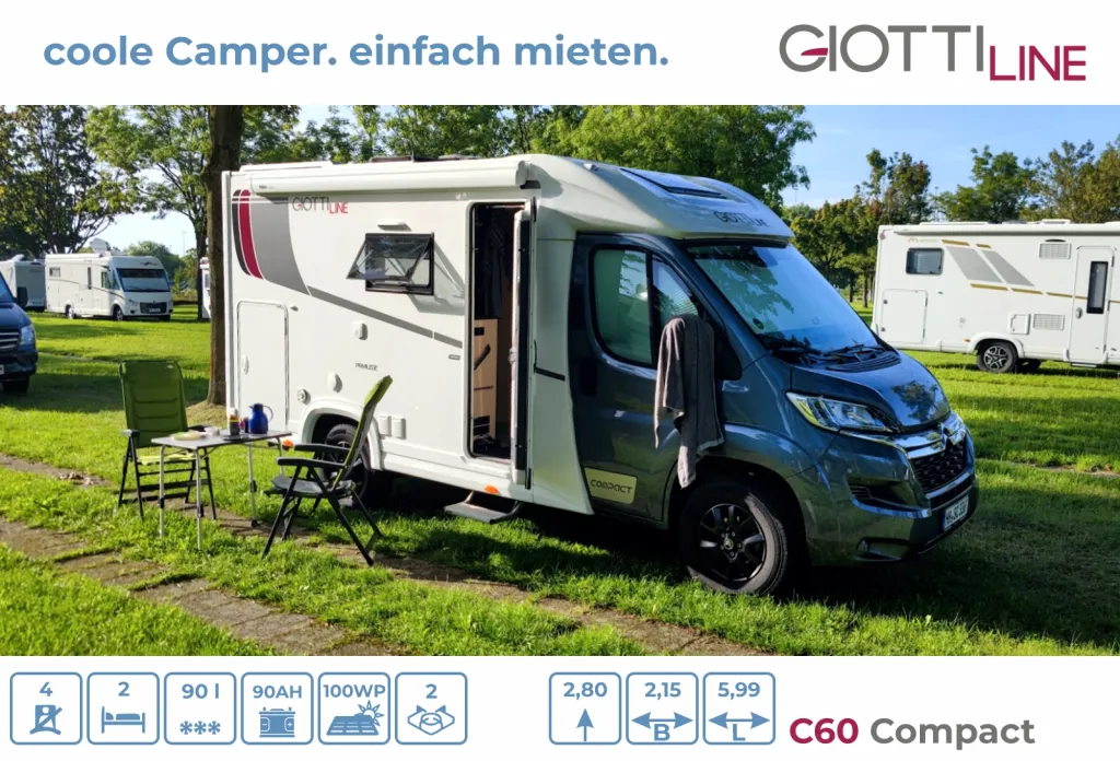 Bild 4: Wohnmobil von GIOTTILINE mieten in Hamburg