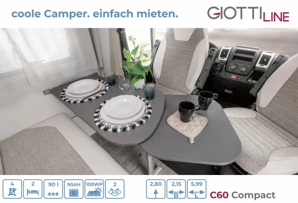 Bild 7: GIOTTILINE Wohnmobil in Hamburg mieten