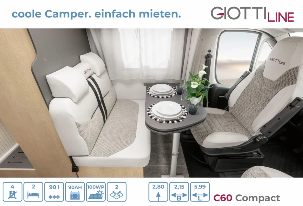Bild 7: GIOTTILINE Wohnmobil in Hamburg mieten Bild 7: GIOTTILINE Wohnmobil in Hamburg mieten
