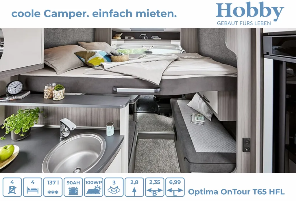 Bild 8: Wohnmobil für 4 Personen in Hamburg mieten Bild 8: Wohnmobil für 4 Personen in Hamburg mieten