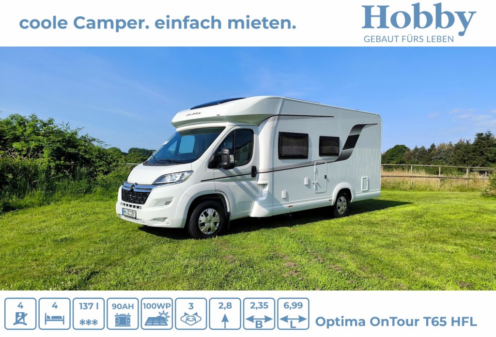 Bild 1: Hobby Optima ONTOUR T65 HFL