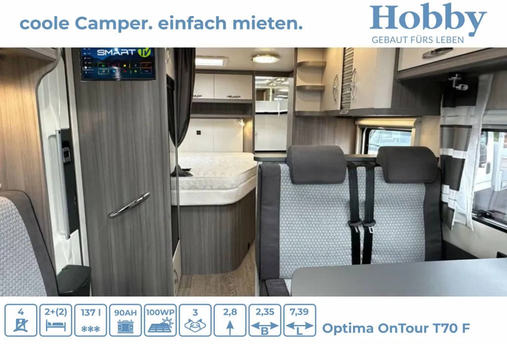 Bild 8: Wohnmobil für 3 Personen in Hamburg mieten Bild 8: Wohnmobil für 3 Personen in Hamburg mieten
