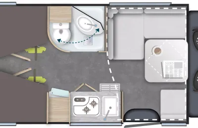 Chausson Teilintegrierte 627 Titanium Line