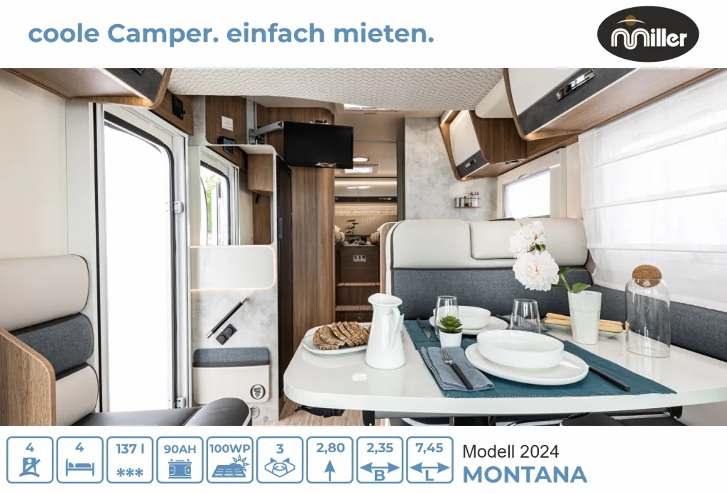 Bild 7: Miller Wohnmobil in Hamburg mieten Bild 7: Miller Wohnmobil in Hamburg mieten